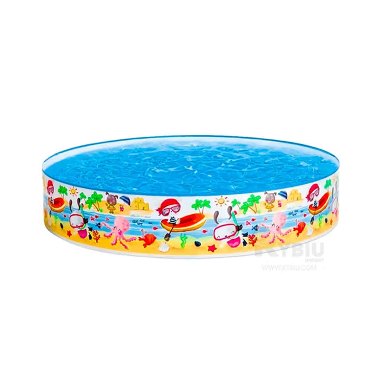 PISCINA OCEANO EN TONO MULTICOLOR Y+PAPEL DE REGALO - 2