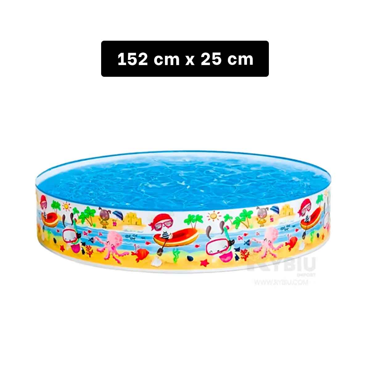 PISCINA OCEANO EN TONO MULTICOLOR Y+PAPEL DE REGALO - 5