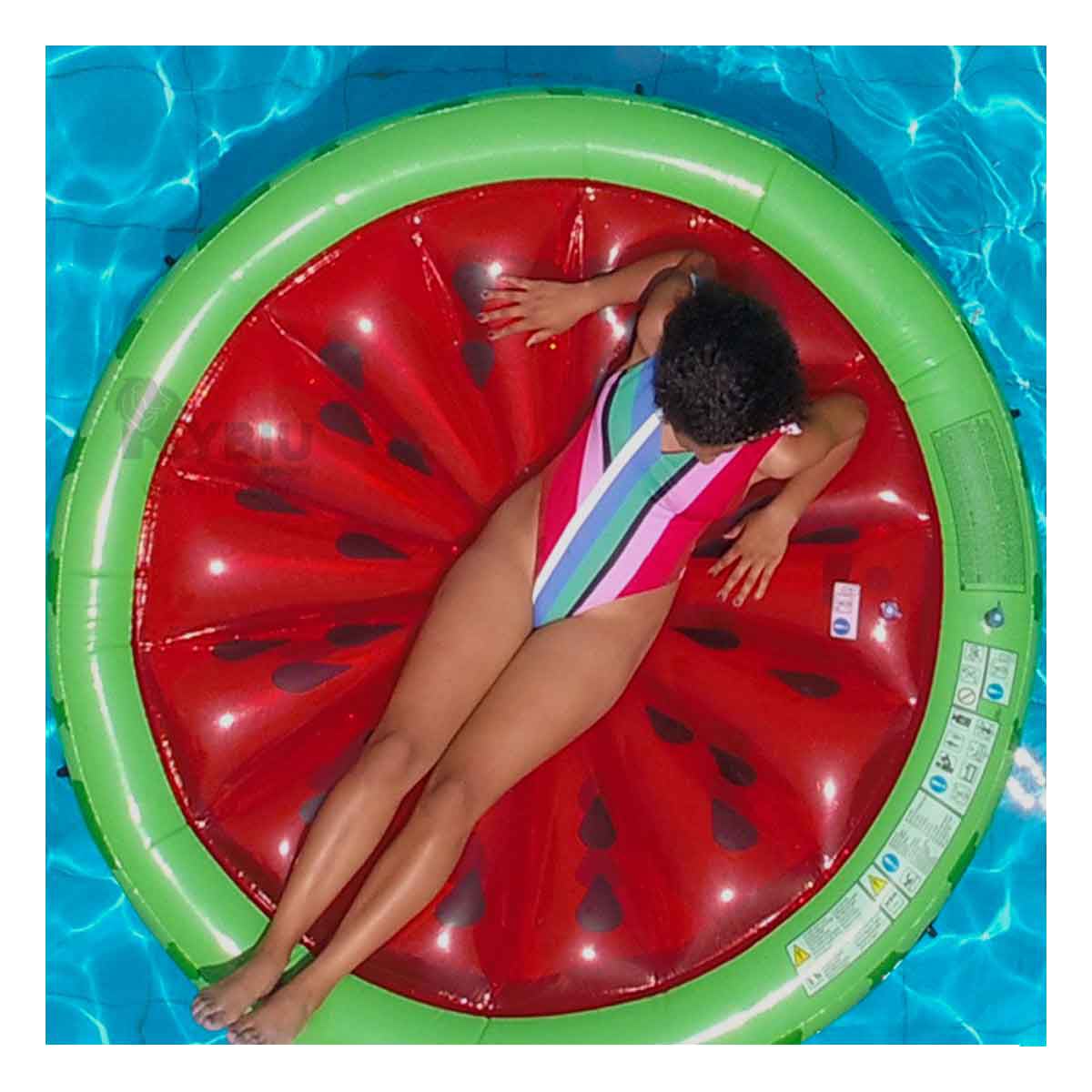 FLOTADOR VERSATIL EN FORMA DE SANDIA Y+PAPEL DE REGALO - 4