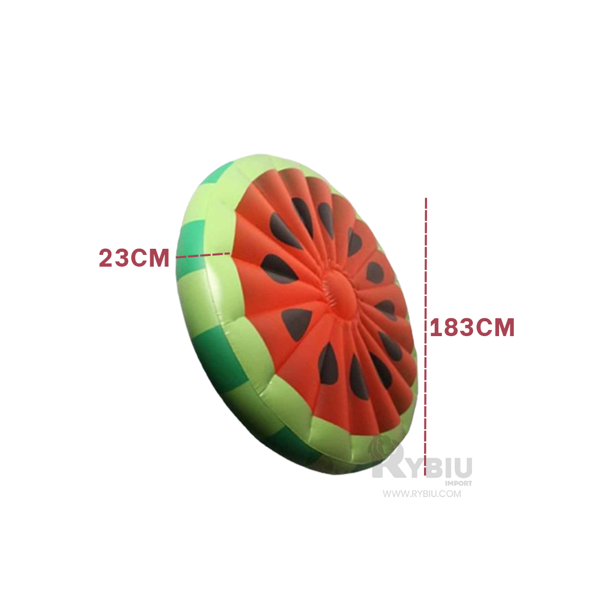 FLOTADOR VERSATIL EN FORMA DE SANDIA Y+PAPEL DE REGALO - 5
