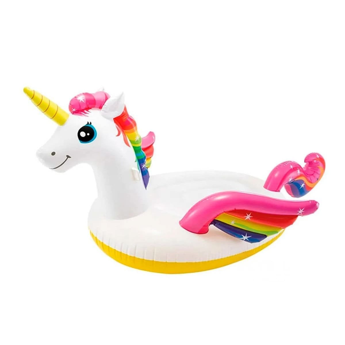 INFLABLE INFANTIL UNICORNIO 201 X 140 X 97 CM PARA PISCINA Y+LIGAS REGALO - 3