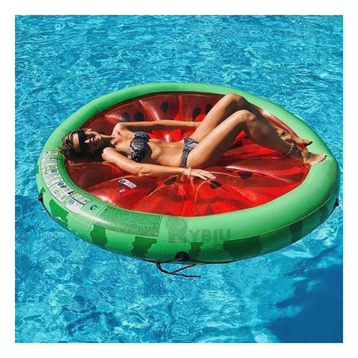 INFLABLE SIMPLE PARA NADAR DE SANDIA Y+ENVOLTORIO DE REGALO - 5