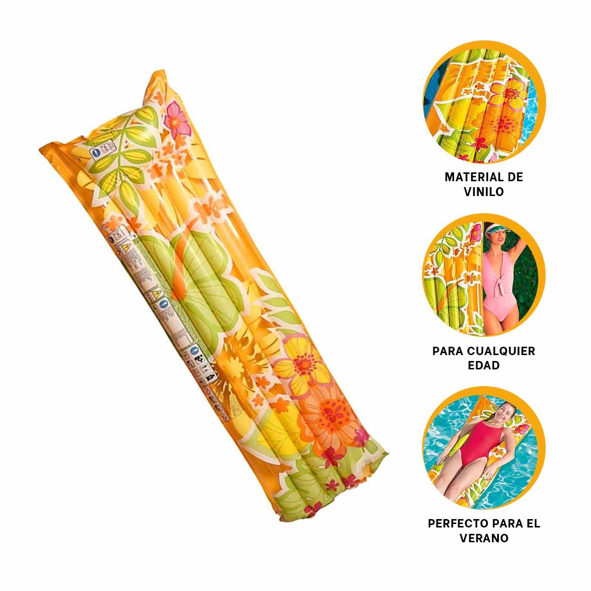 COLCHON INFLABLE COMODO 59720NP PARA DORMIR Y DESCANSAR CON FACILIDAD - 3