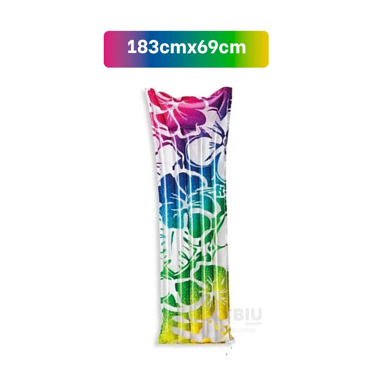 COLCHONETA SUAVE ARCOIRIS 59720NP Y+BANDERITAS ADHESIVAS - 5