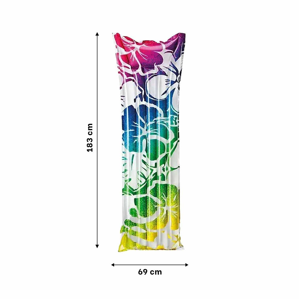 COLCHONETA COMODA 59720NP ARCOIRIS PARA NIÑOS Y ADULTOS FACIL DE USAR Y+LIGAS REGALO - 4