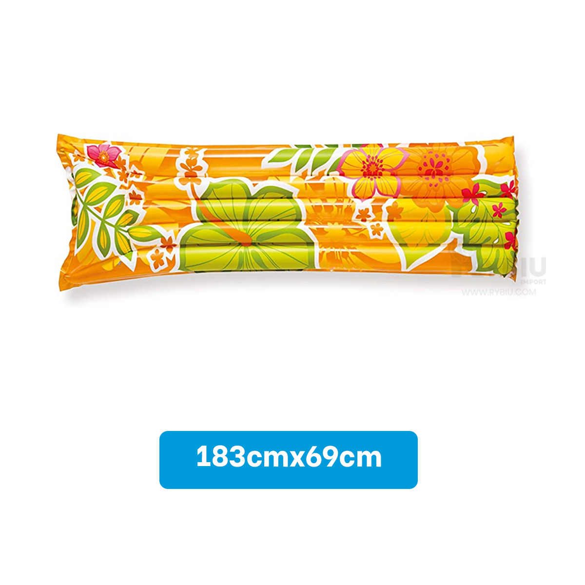 COLCHONETA UTIL ANARANJADO 183X 69CM Y+BANDERITAS ADHESIVAS - 5