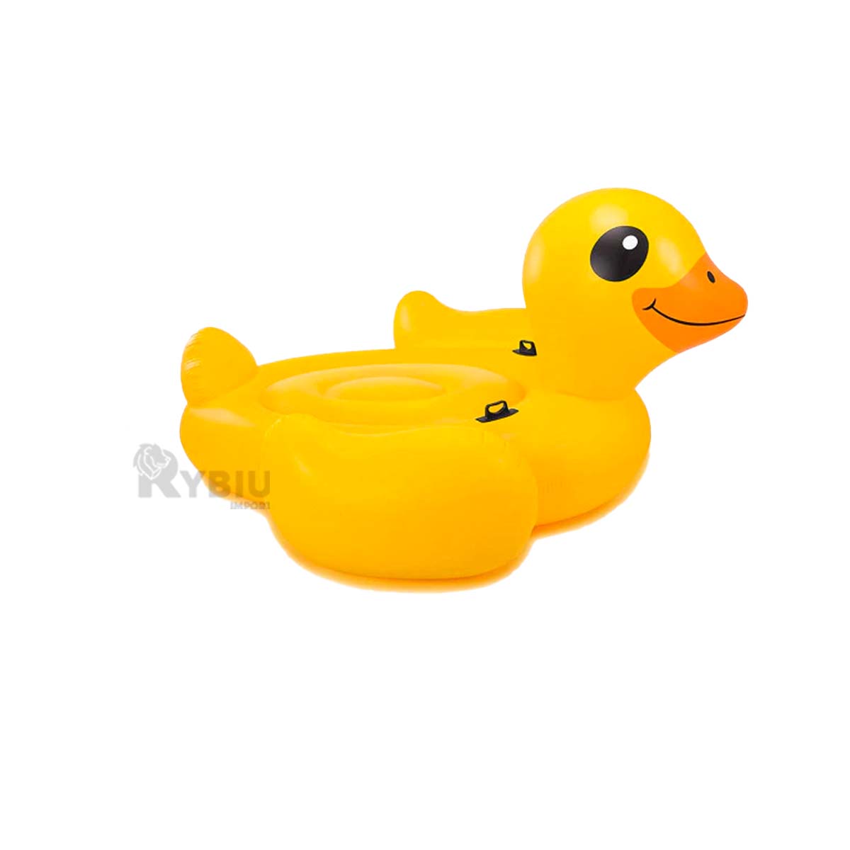INFLABLE LIGERO Y COMPACTO FORMA DE PATO Y+REGALO STICKERS - 1