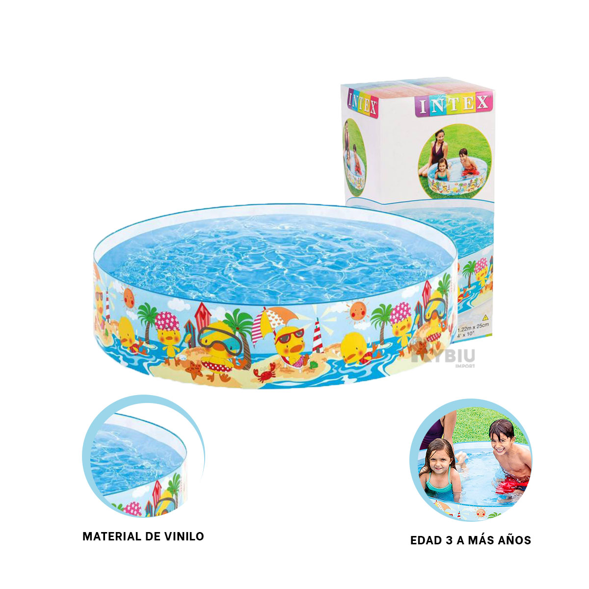 ALBERCA MAXIMA DURABILIDAD TONO MULTICOLOR Y+GIFT MINIAGENDA - 2