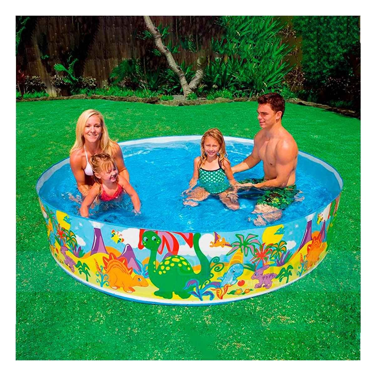 ELEMENTO INFLABLE PARA JARDIN Y CASA CON DISENO TROPICAL Y USO DIARIO Y+LIGAS REGALO - 1