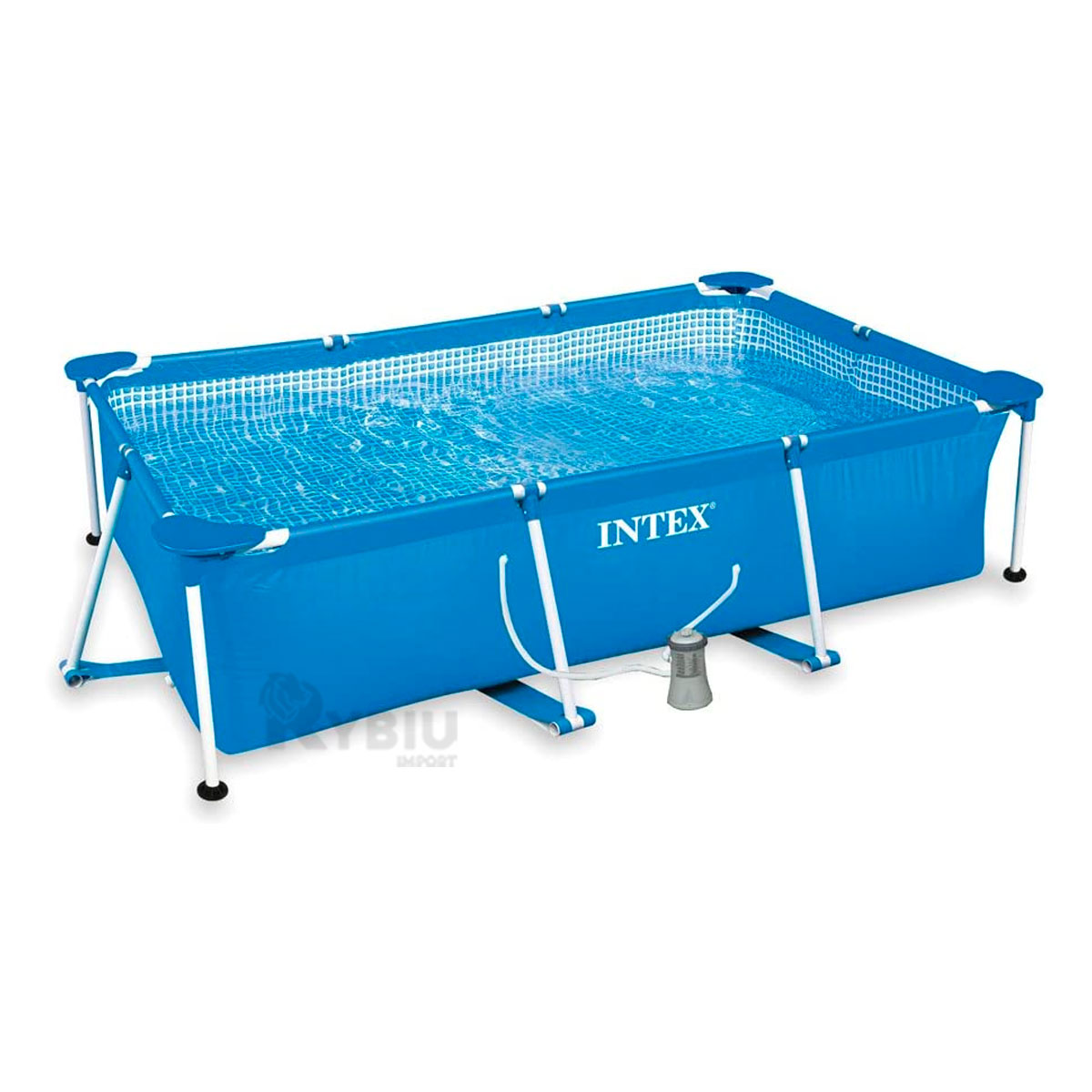 PILETA RECREATIVA TONO CELESTE Y+REGALO LIGAS PARA PEINAR - 3