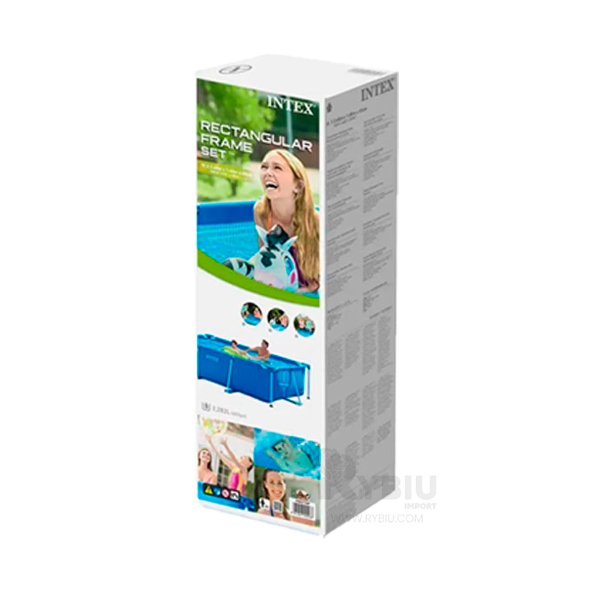 ALBERCA COMODO PARA INFANTES EN CELESTE Y+GIFT STICKERS - 3