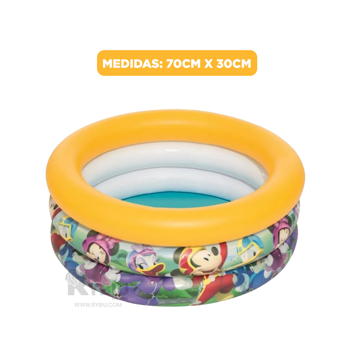 ALBERCA PARA BEBES EN MULTICOLOR Y+REGALO STICKERS - 5