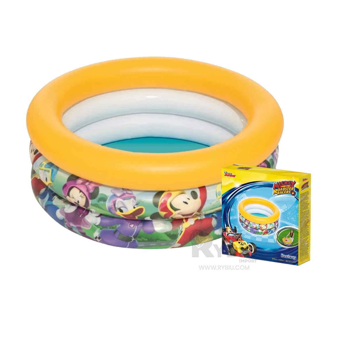 ALBERCA DE AIRE INFLABLE EN MULTICOLOR Y+REGALO AGENDITA - 1