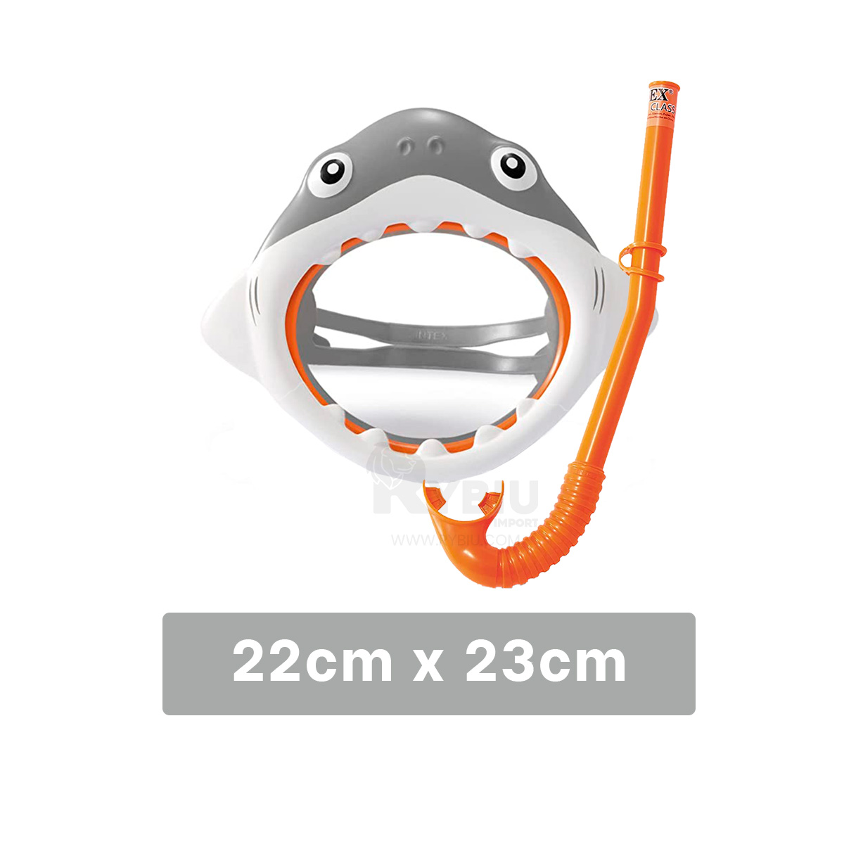 KIT NATACIÓN RYBIU 55944 JUEGOS EL AGUA DISEÑO TIBURON + GIFT STICKERS - 5