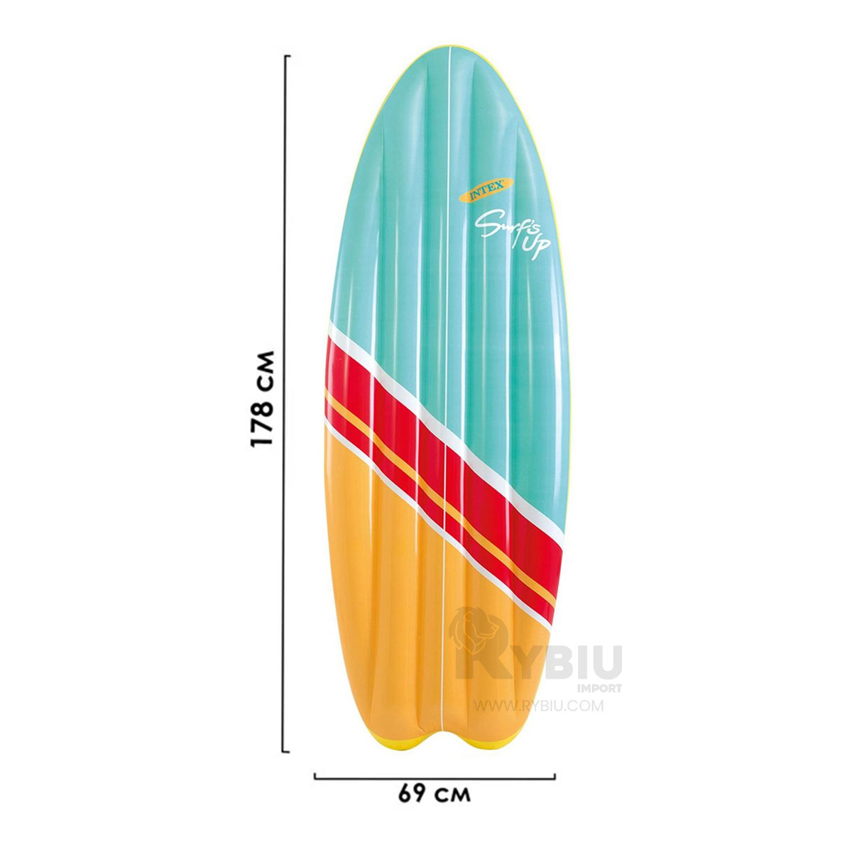 PLANCHA APTA DE NADAR MULTICOLOR Y+REGALO LIGAS PARA PEINAR - 5