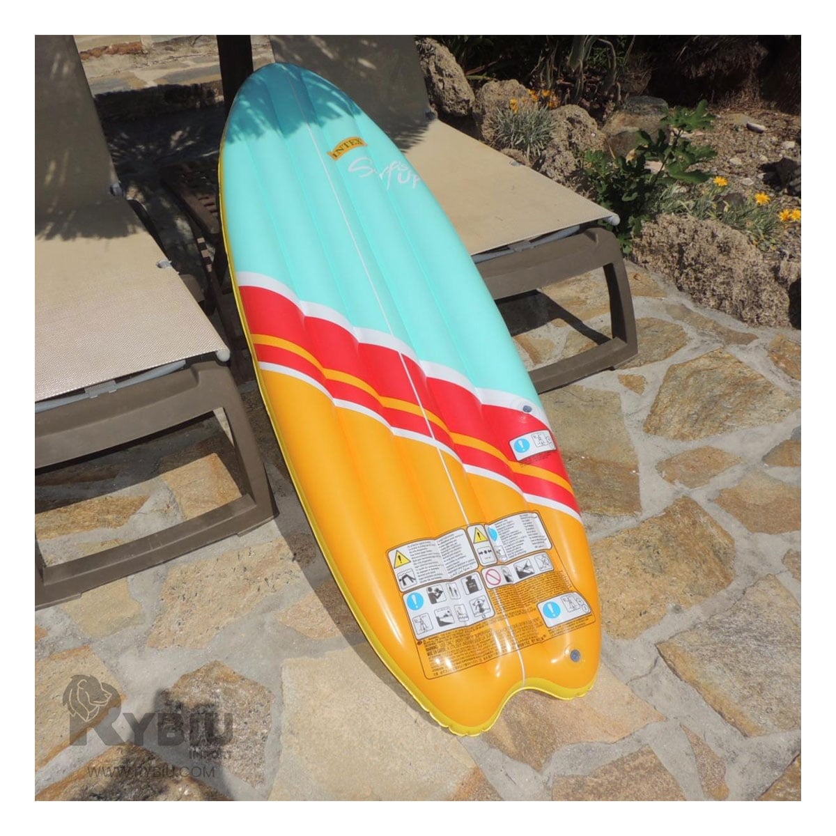 TABLA DE CALIDAD PARA PISCINA MULTICOLOR Y+PAPEL DE REGALO - 1