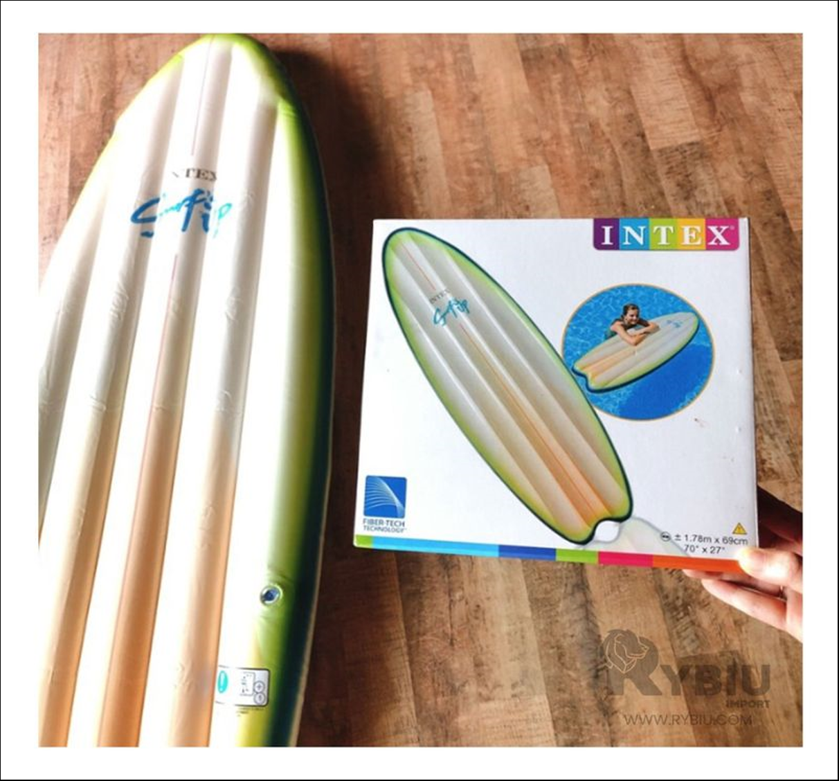 TABLA DE CALIDAD PARA PISCINA MULTICOLOR Y+PAPEL DE REGALO - 3