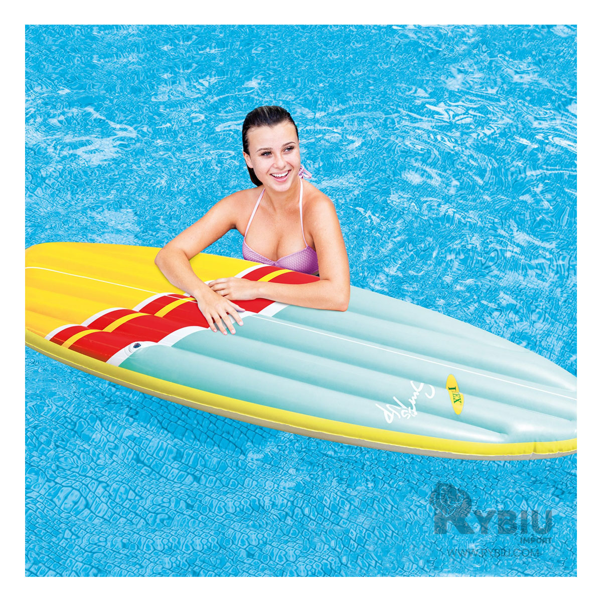 LAMINA VERSATIL PARA NADADORES MULTICOLOR Y+GIFT STICKERS - 3