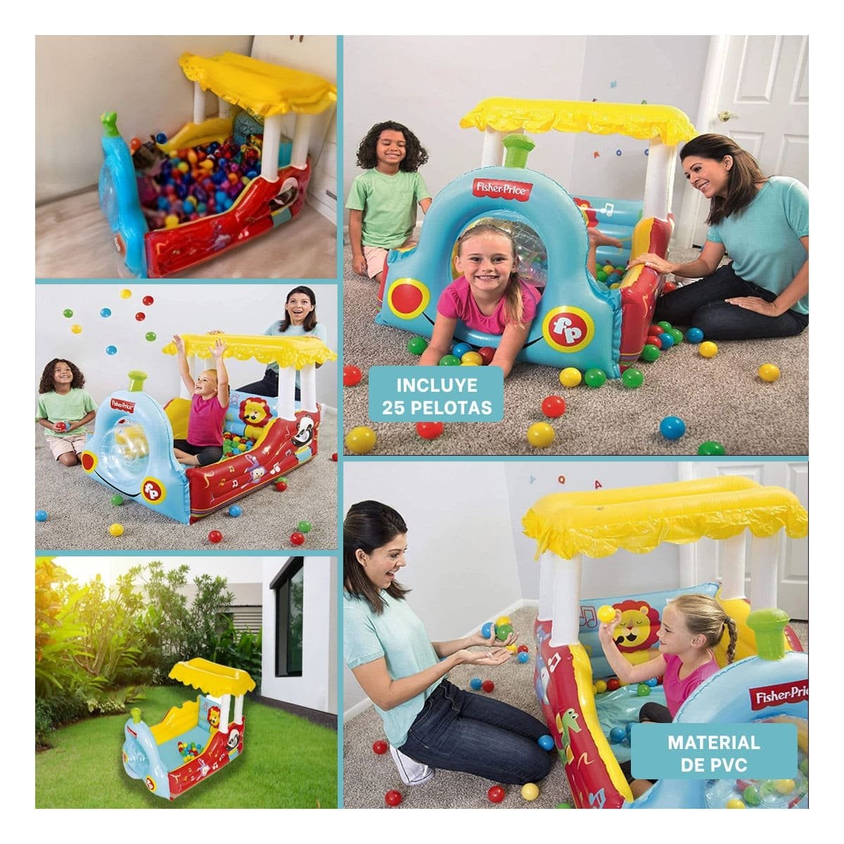 CONVOY DE JUEGO INFANTIL CON PELOTAS SEGURAS PARA CASA Y ENTRETENIMIENTO Y+POST IT - 1