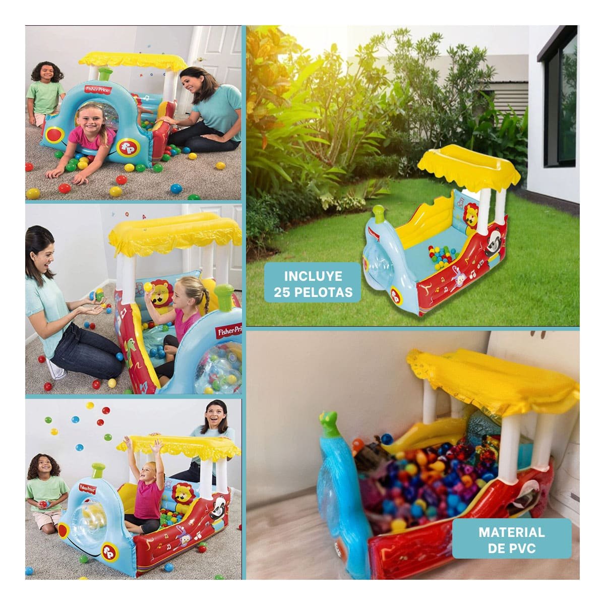 CONVOY DE JUEGO INFANTIL CON PELOTAS SEGURAS PARA CASA Y ENTRETENIMIENTO Y+POST IT - 5