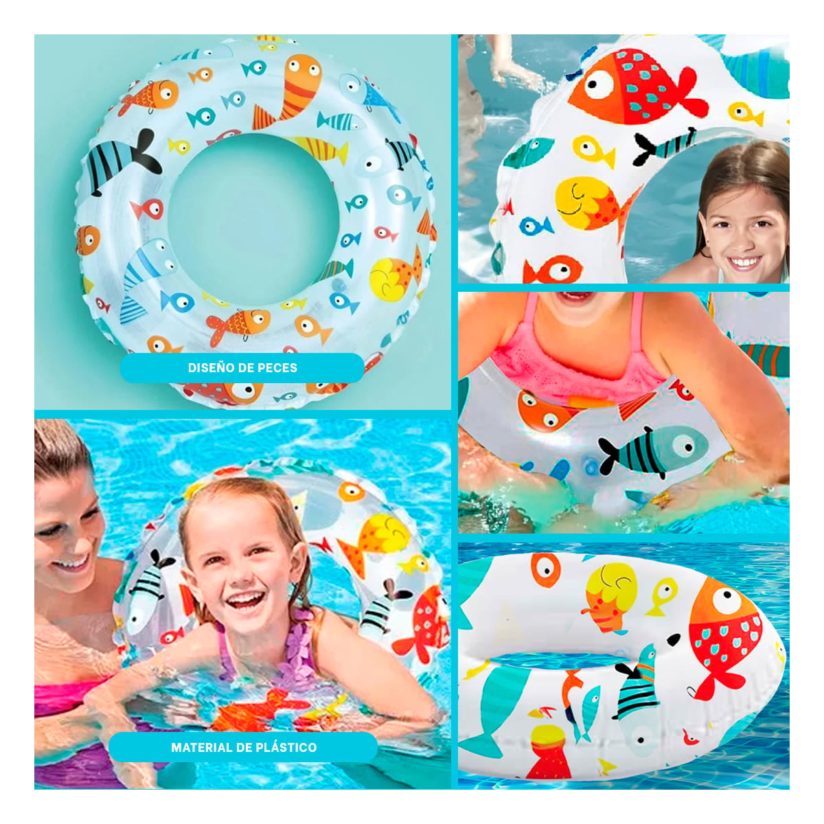 INFLABLE ACOGEDOR Y FACIL DE TRANSPORTAR Y+GIFT STICKERS - 3