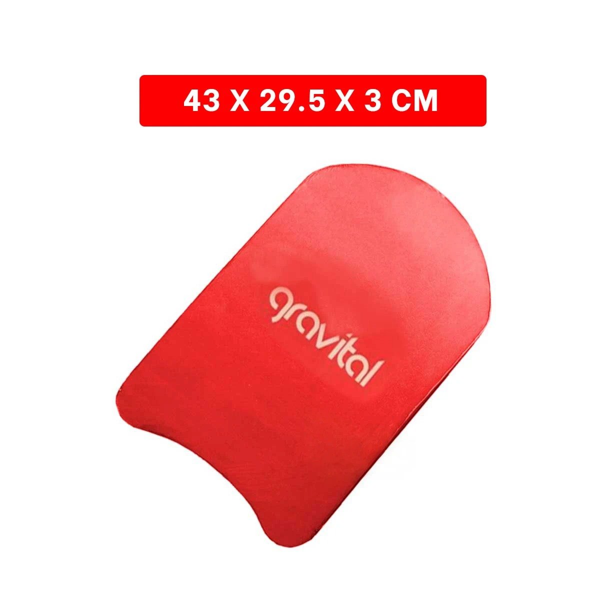 FLOTADOR PLANO DE NATACION COLOR ROJO PARA USO DIARIO EN PISCINA Y+LIGAS REGALO - 4