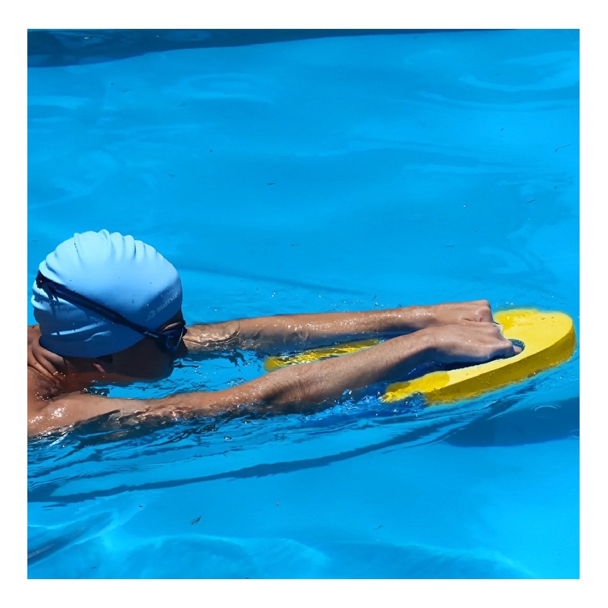 SOPORTE ACUATICO GRAVITAL ST 23 CON CINTURA AJUSTABLE AMARILLO PISCINA Y+LIGAS REGALO - 2