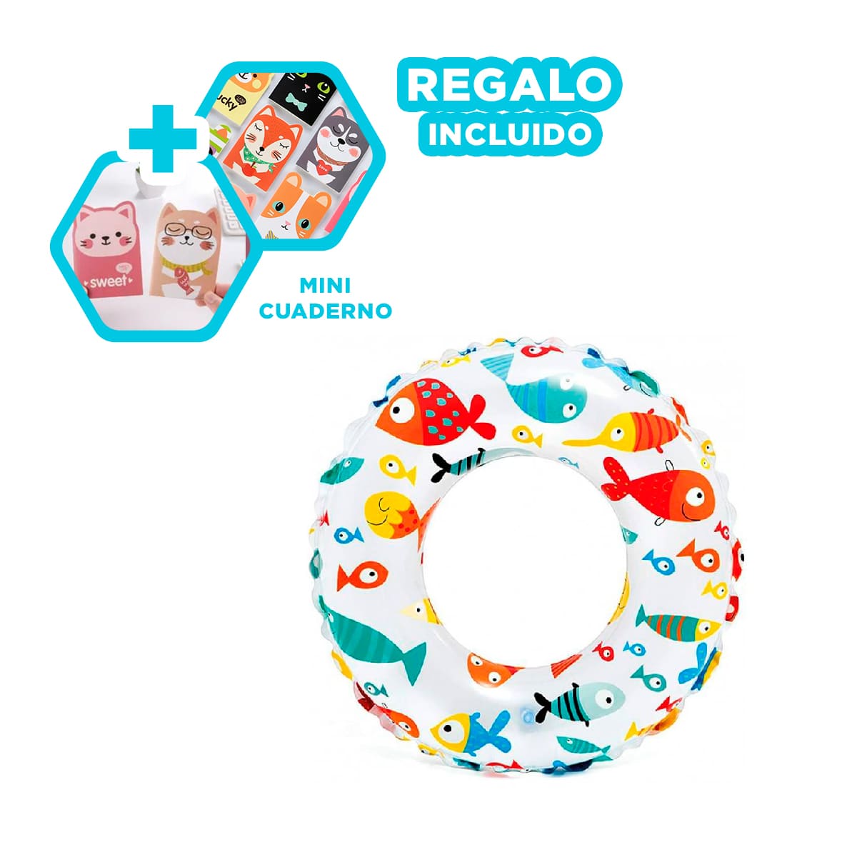 INFLABLE UTIL Y ESPACIOSO PARA ESTANQUE Y+REGALO AGENDITA - 1