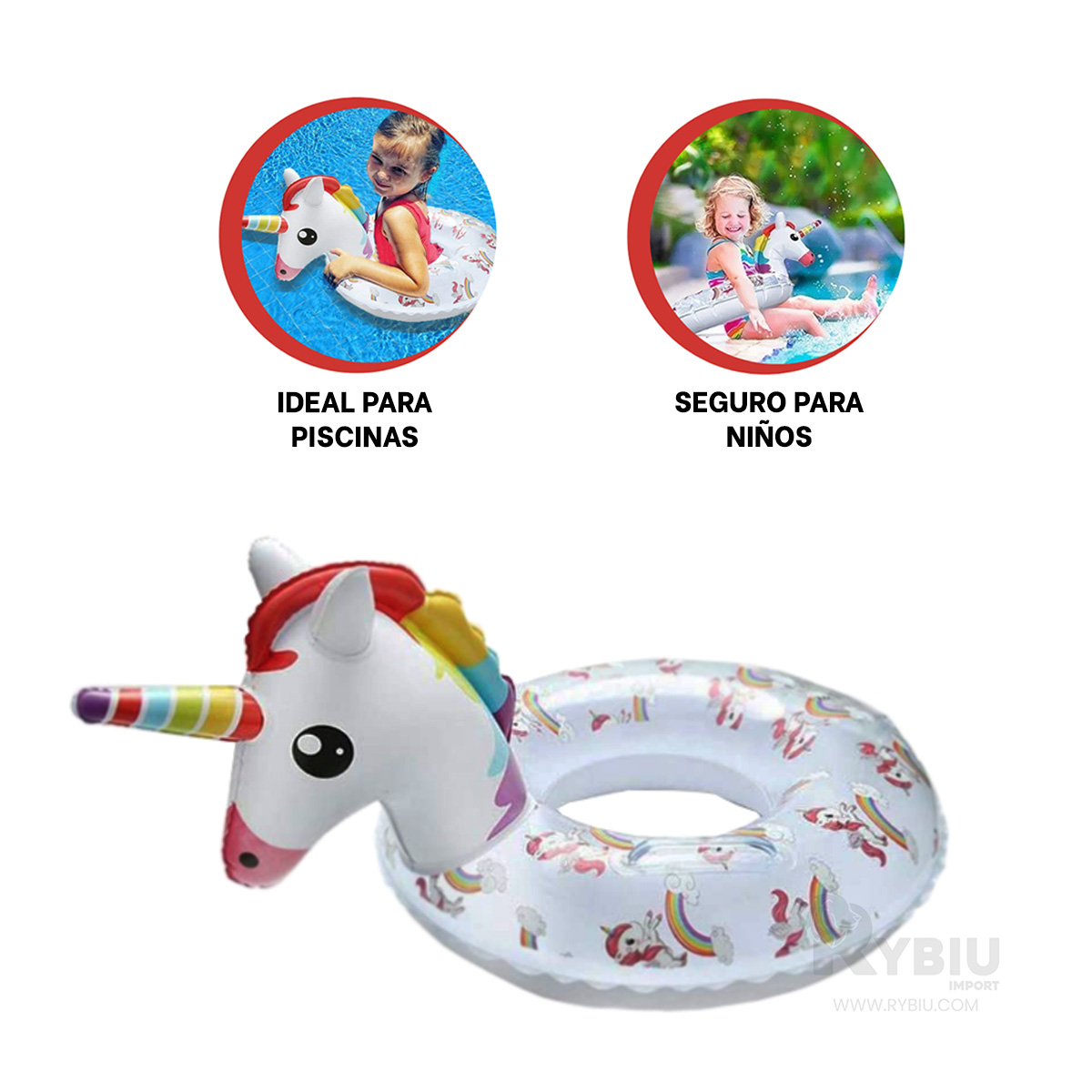 UNICORNIO ESTABLE PARA AVENTURAS EN EL MAR Y+PAPEL DE REGALO - 3