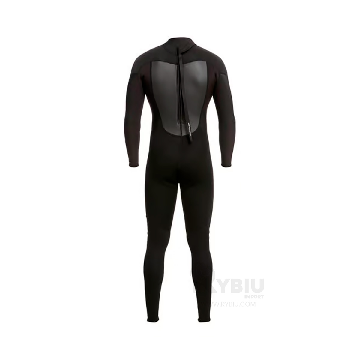 TRAJE BAÑO NATACIÓN HOMBRE RYBIU 61130-H 3.3MM NEGRO APTA NADAR + REGALO LIGAS PEINAR - 4