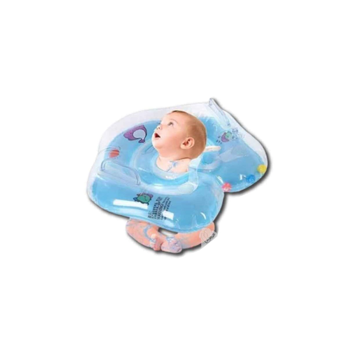 COLLAR FLOTANTE CELESTE INFANTIL DE CUELLO 66 X 44 CM PARA JUEGOS Y+LIGAS REGALO - 3