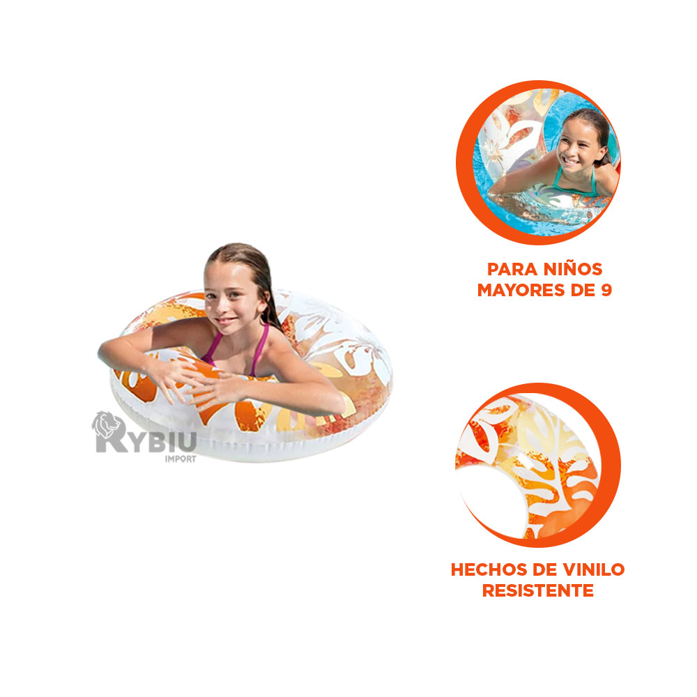 INFLABLE PORTATIL Y LIGERO EN ANARANJADO Y+REGALO STICKERS - 3