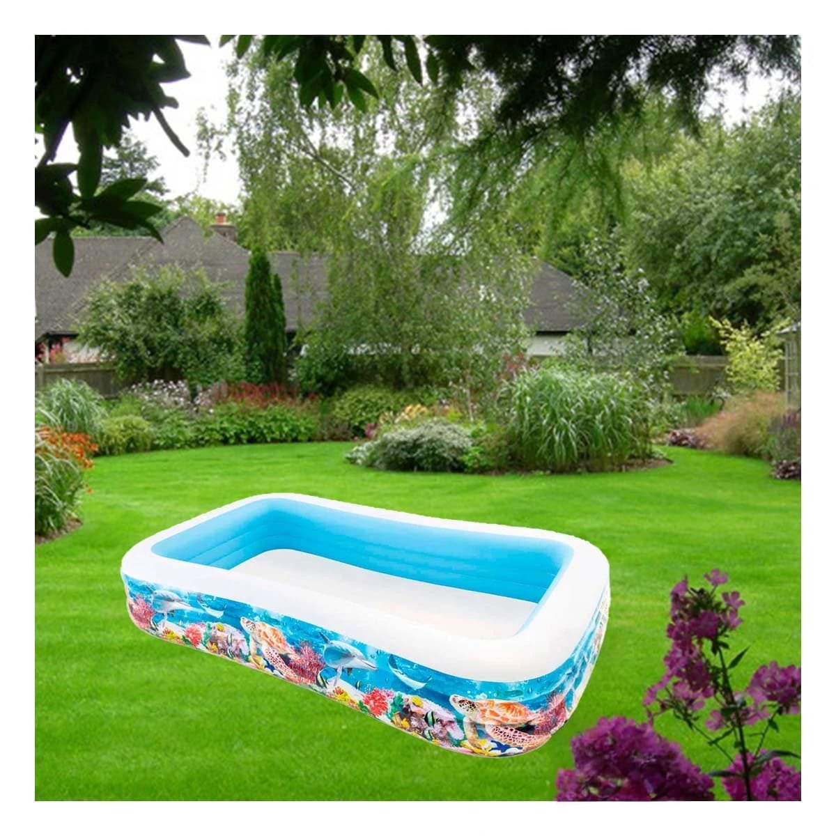 ALBERCA TROPICAL PARA HOGAR CON AREA DE AGUA Y MOMENTOS DE RELAJO EXTERIOR Y+LIGAS REGALO - 1