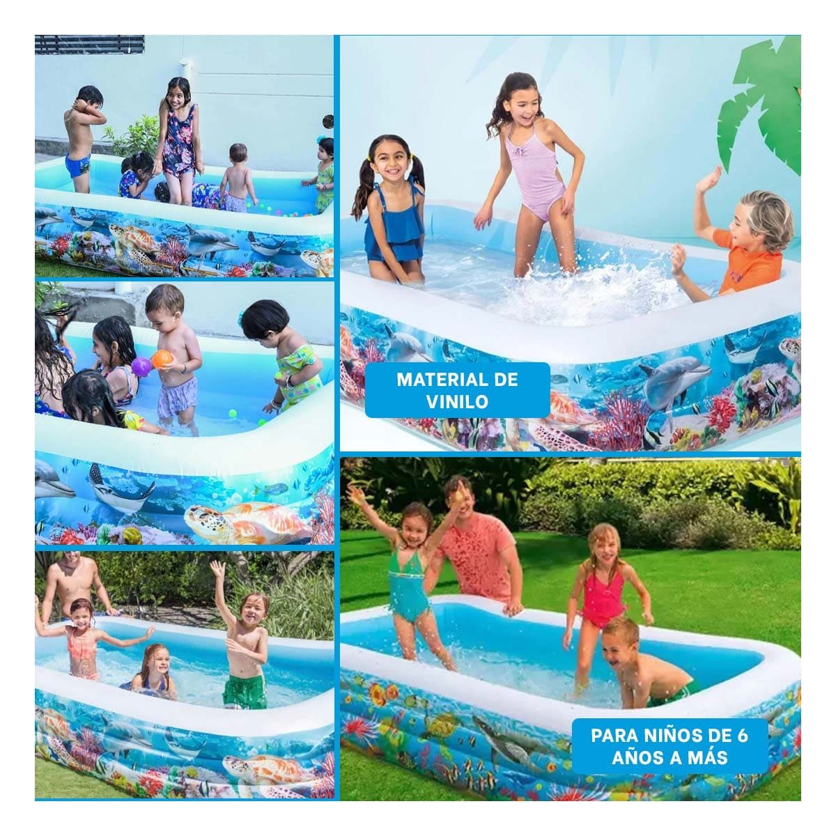 ALBERCA TROPICAL PARA HOGAR CON AREA DE AGUA Y MOMENTOS DE RELAJO EXTERIOR Y+LIGAS REGALO - 5