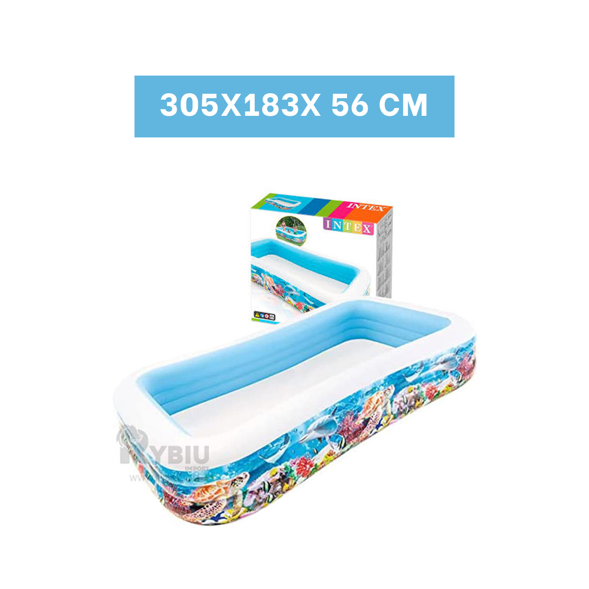 PILETA RECREATIVA EN MULTICOLOR Y+REGALO LIGAS PARA PEINAR - 5