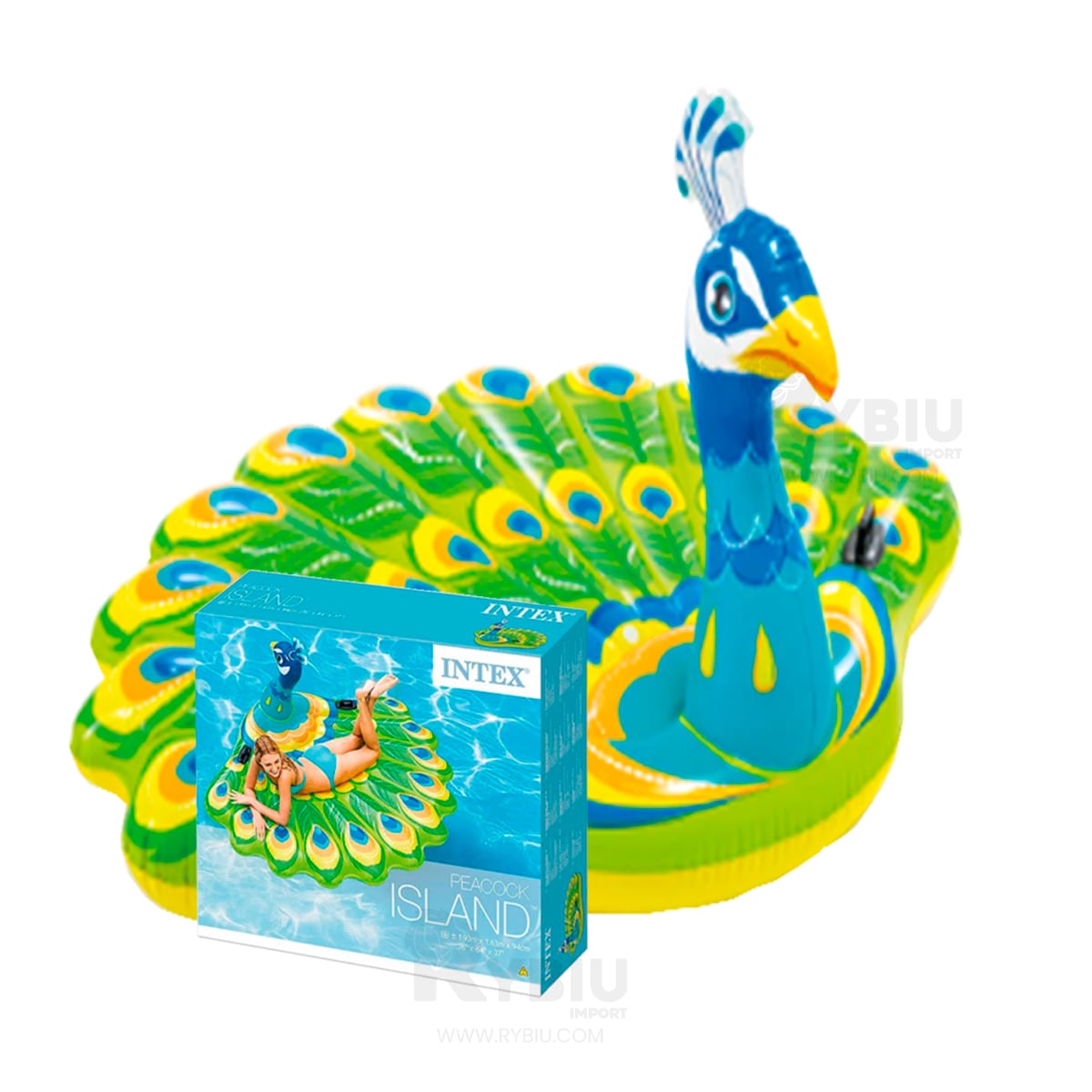INFLABLE FACIL DE INFLAR DISEÑO DE PAVO Y+GIFT MINIAGENDA - 1