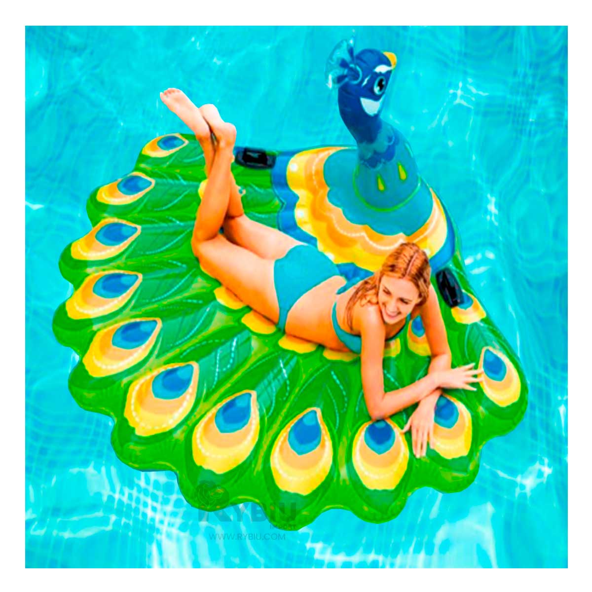 INFLABLE FACIL DE INFLAR DISEÑO DE PAVO Y+GIFT MINIAGENDA - 4