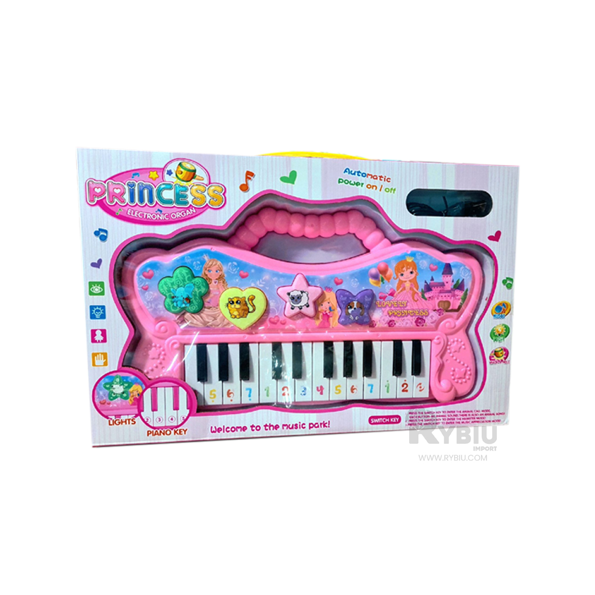 TECLADO PRACTICO DE CHICAS DE COLOR ROSADO Y+REGALO AGENDITA - 3