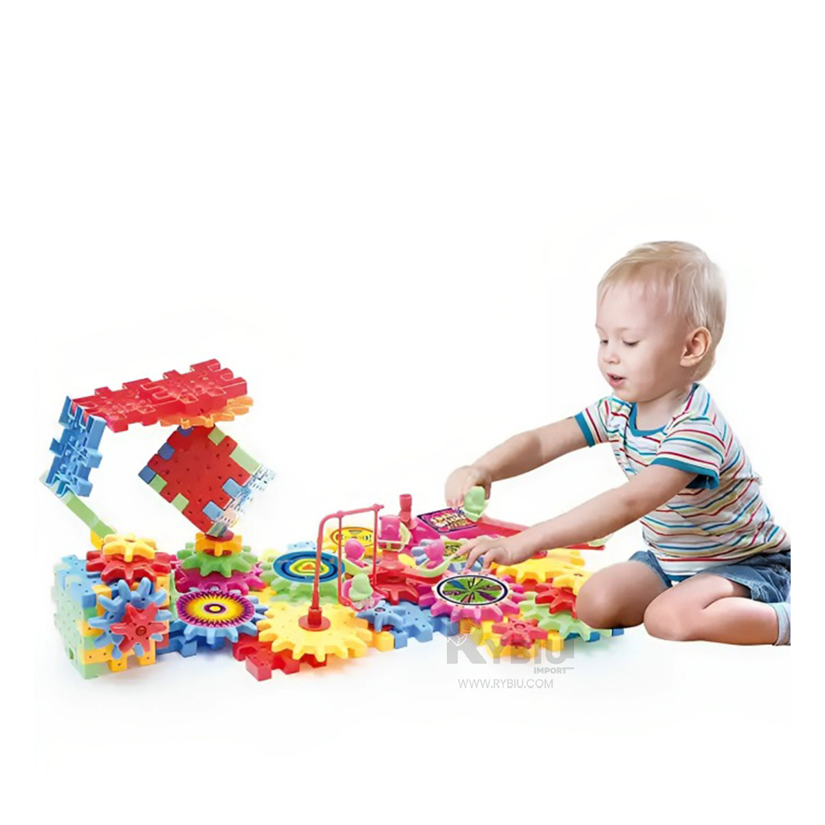 JUGUETE LLAMATIVO DE MODELO MULTICOLOR Y+PAPEL DE REGALO - 3