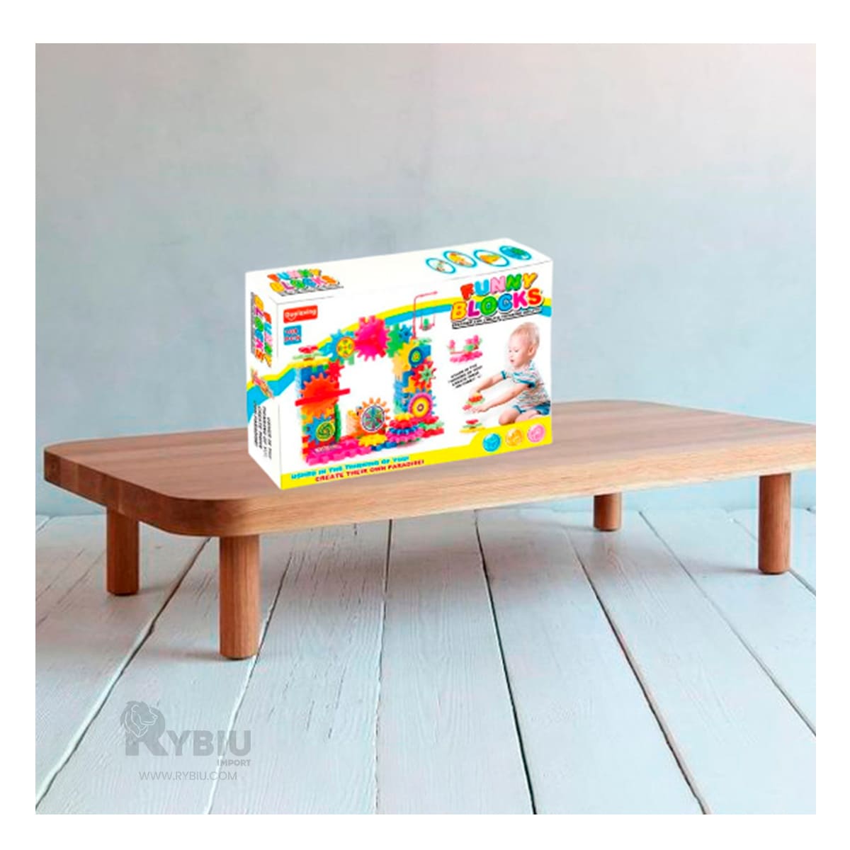 JUGUETE LLAMATIVO DE MODELO MULTICOLOR Y+PAPEL DE REGALO - 4