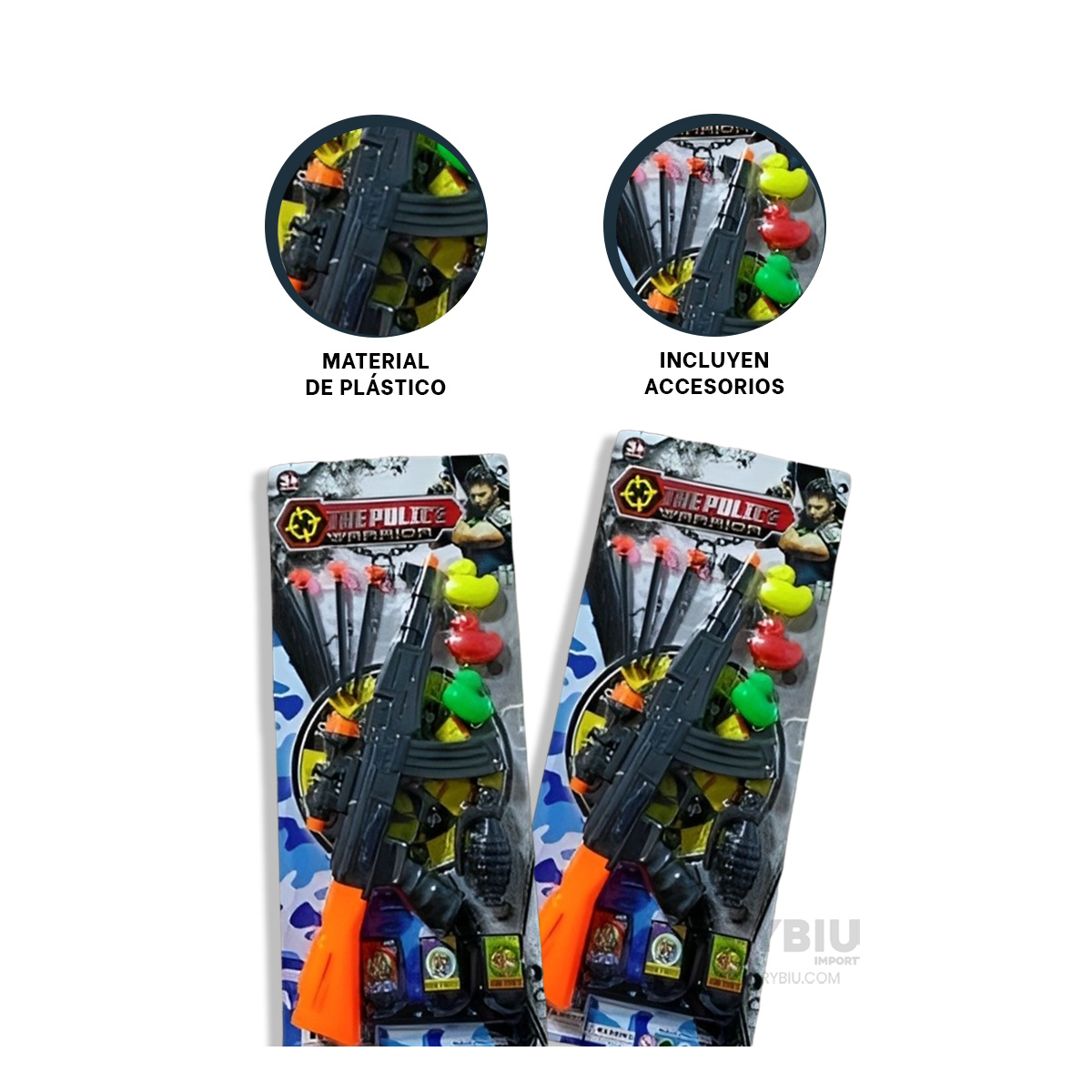 PACK DE JUEGO PARA CHICOS EN NEGRO Y+BANDERITAS ADHESIVAS - 2