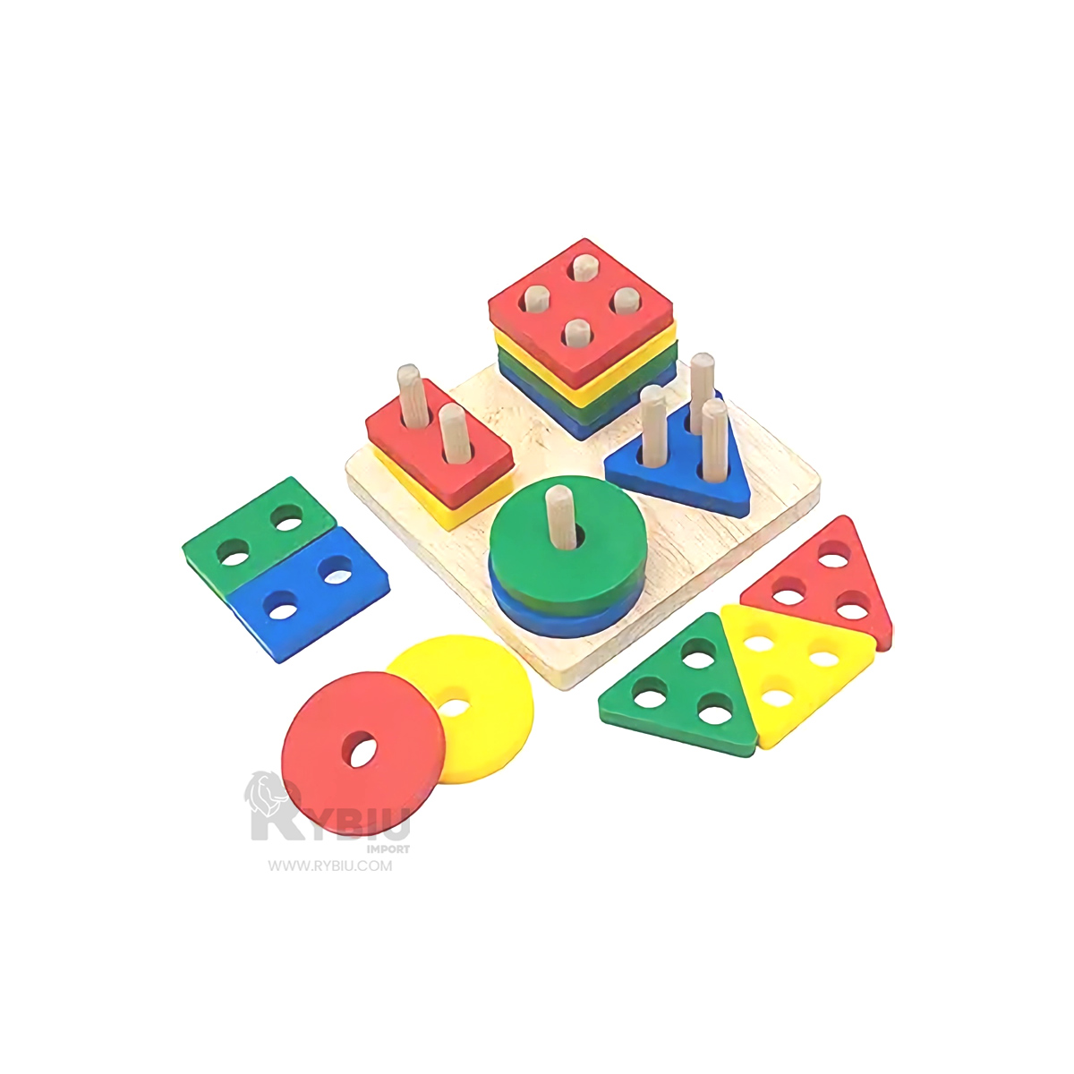 SET COMPACTO Y MODERNO EN MADERA Y+REGALO STICKERS - 2