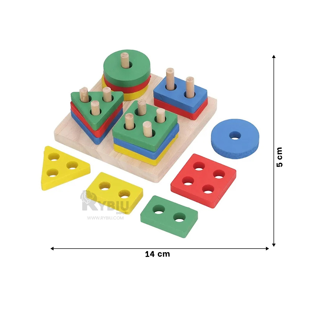 SET COMPACTO Y MODERNO EN MADERA Y+REGALO STICKERS - 5