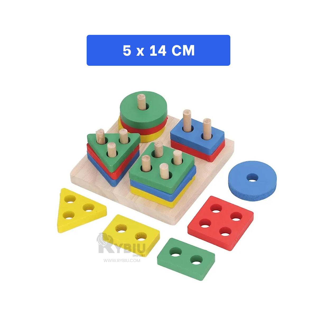 SET CON BORDES REDONDEADOS EN MADERA Y+GIFT STICKERS - 5