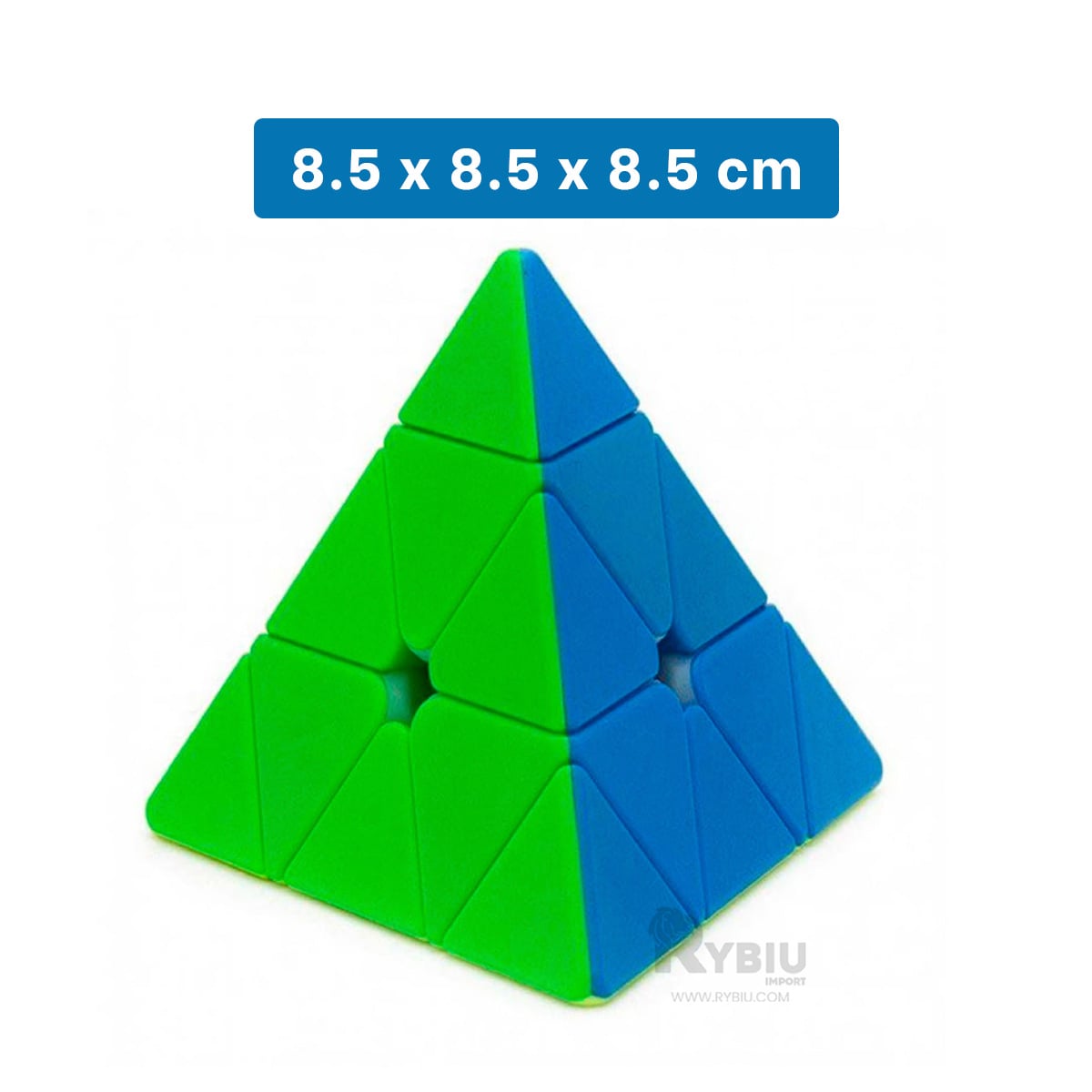 RUBIK FACIL USO 3X3 EN DIVERSOS COLORES Y+GIFT STICKERS - 5