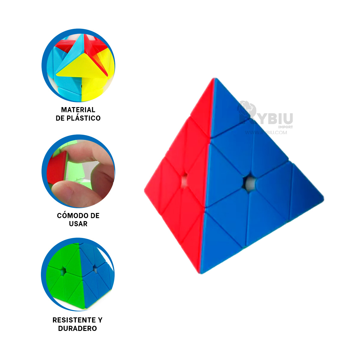 RUBIK COMODO MAGICO DE 3X3 COLORES Y+REGALO AGENDITA - 2