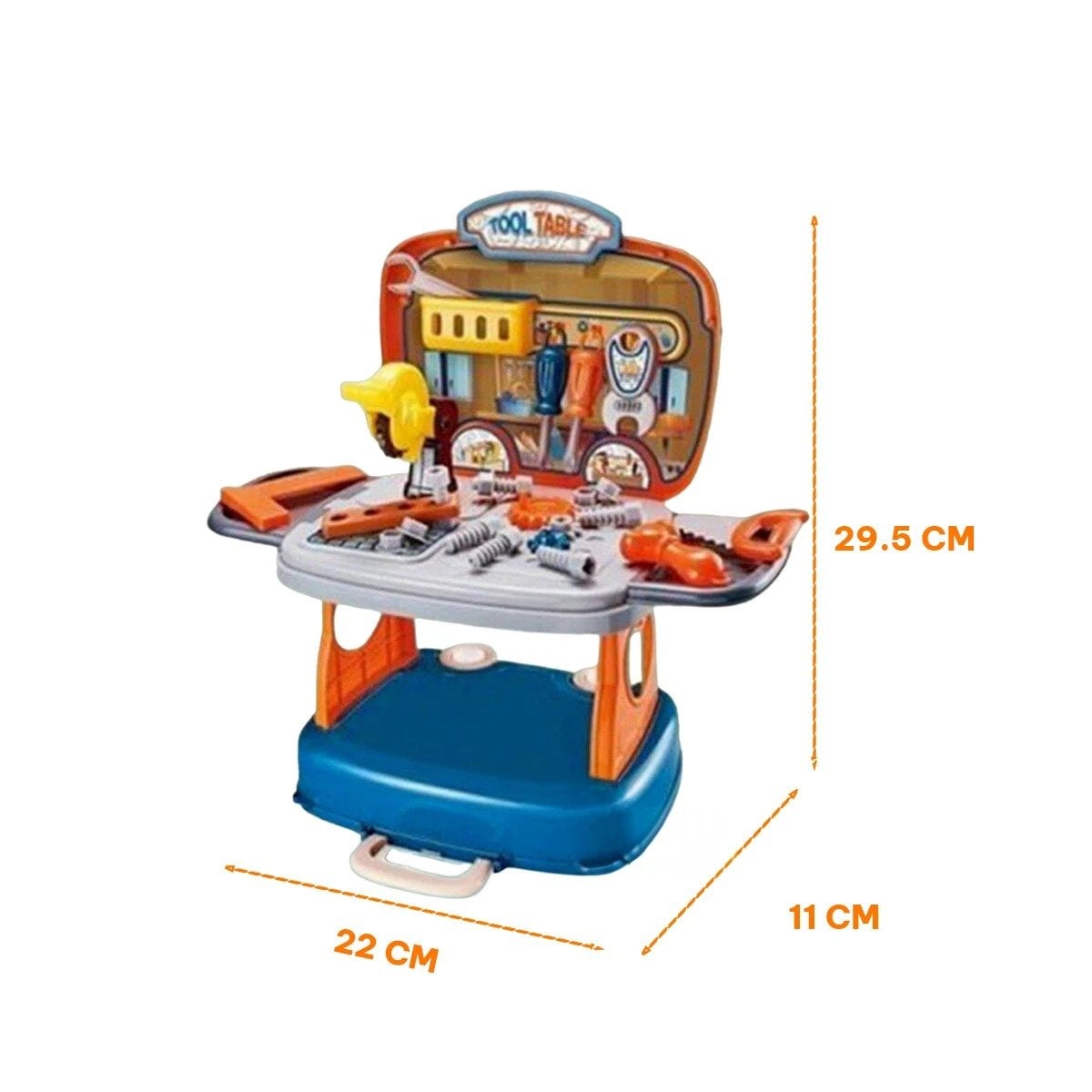CONJUNTO DE JUGUETE HERRAMIENTAS MALETA EN CAJA PARA JUEGOS CREATIVOS YLIGAS REGALO - 4