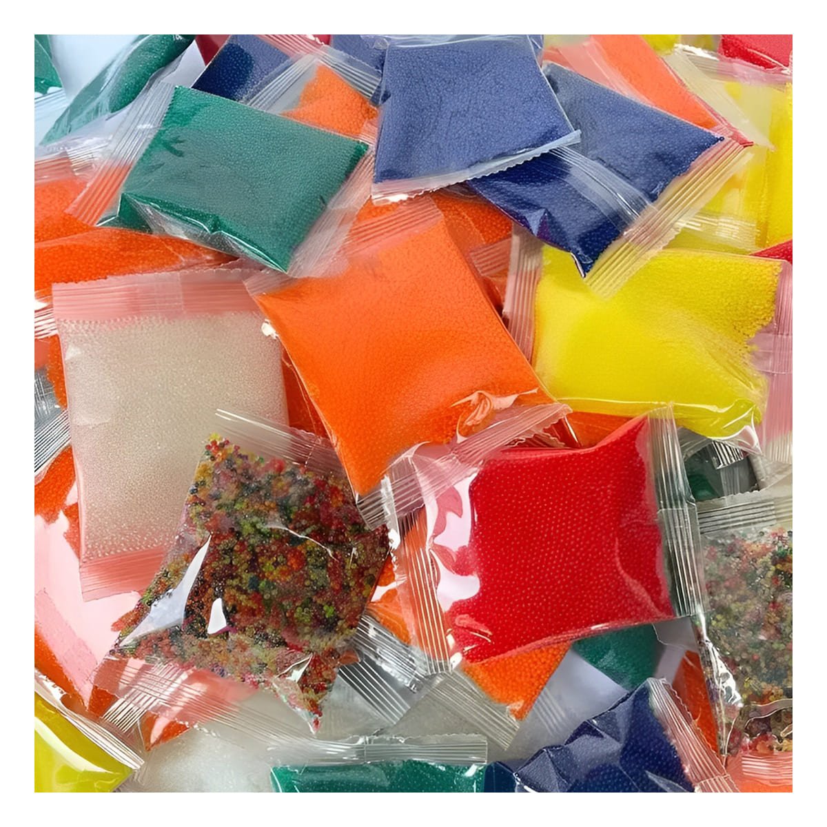 PAQUETE GRANDE DE BALINES DE HIDROGEL CINCO MIL PIEZAS PARA JUEGO YPAPEL REGALO - 2