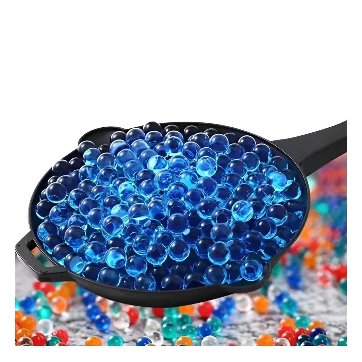 PAQUETE GRANDE DE BALINES DE HIDROGEL CINCO MIL PIEZAS PARA JUEGO YPAPEL REGALO - 5