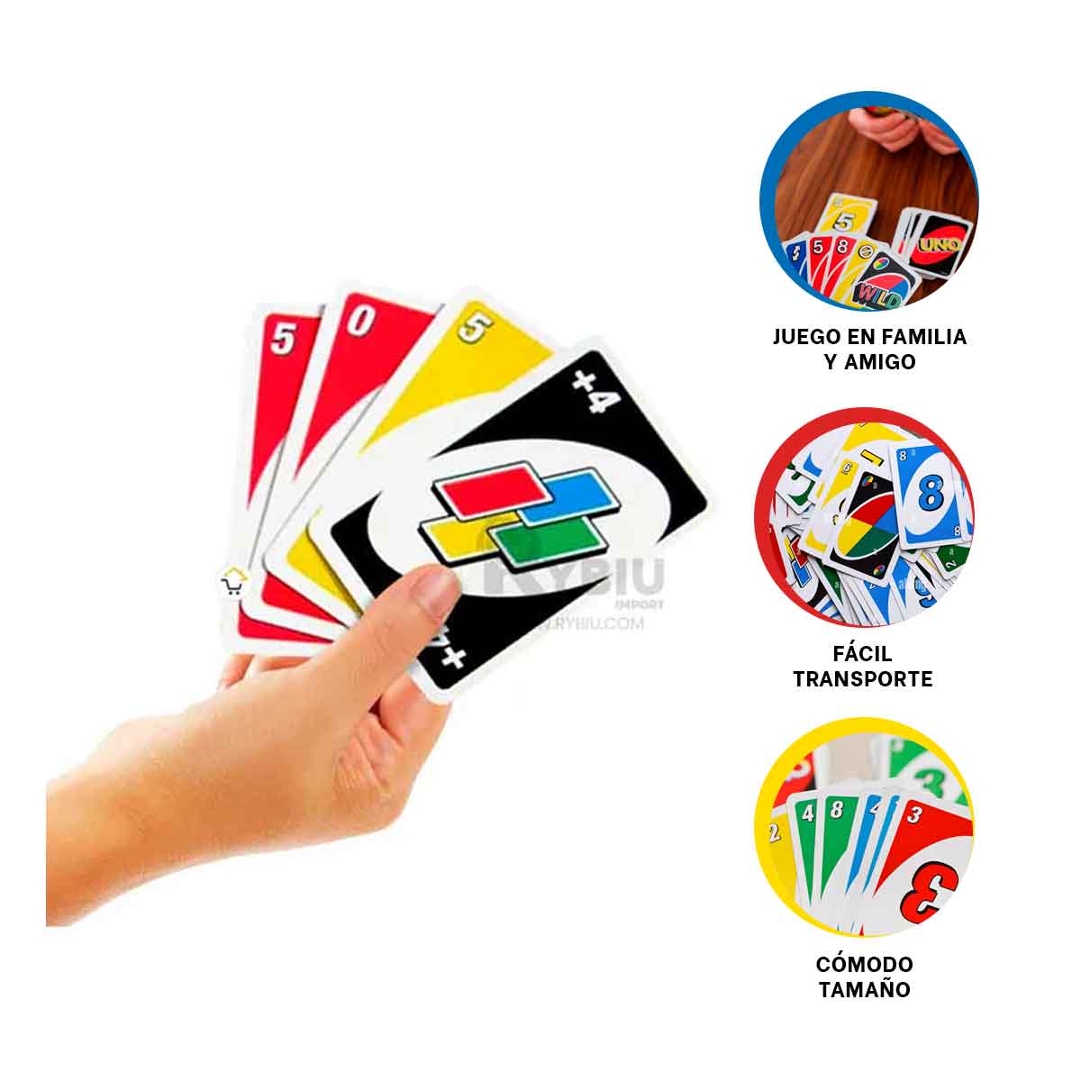 NAIPES MASO UNO GRANDE EN MULTICOLOR Y+REGALO AGENDITA - 3